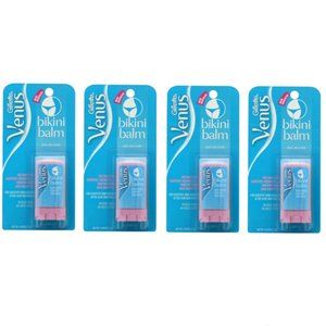 Gillette Venus Bikini Balm 4 Pack After Shave Skin Anti Chafe Moisturizer Legs